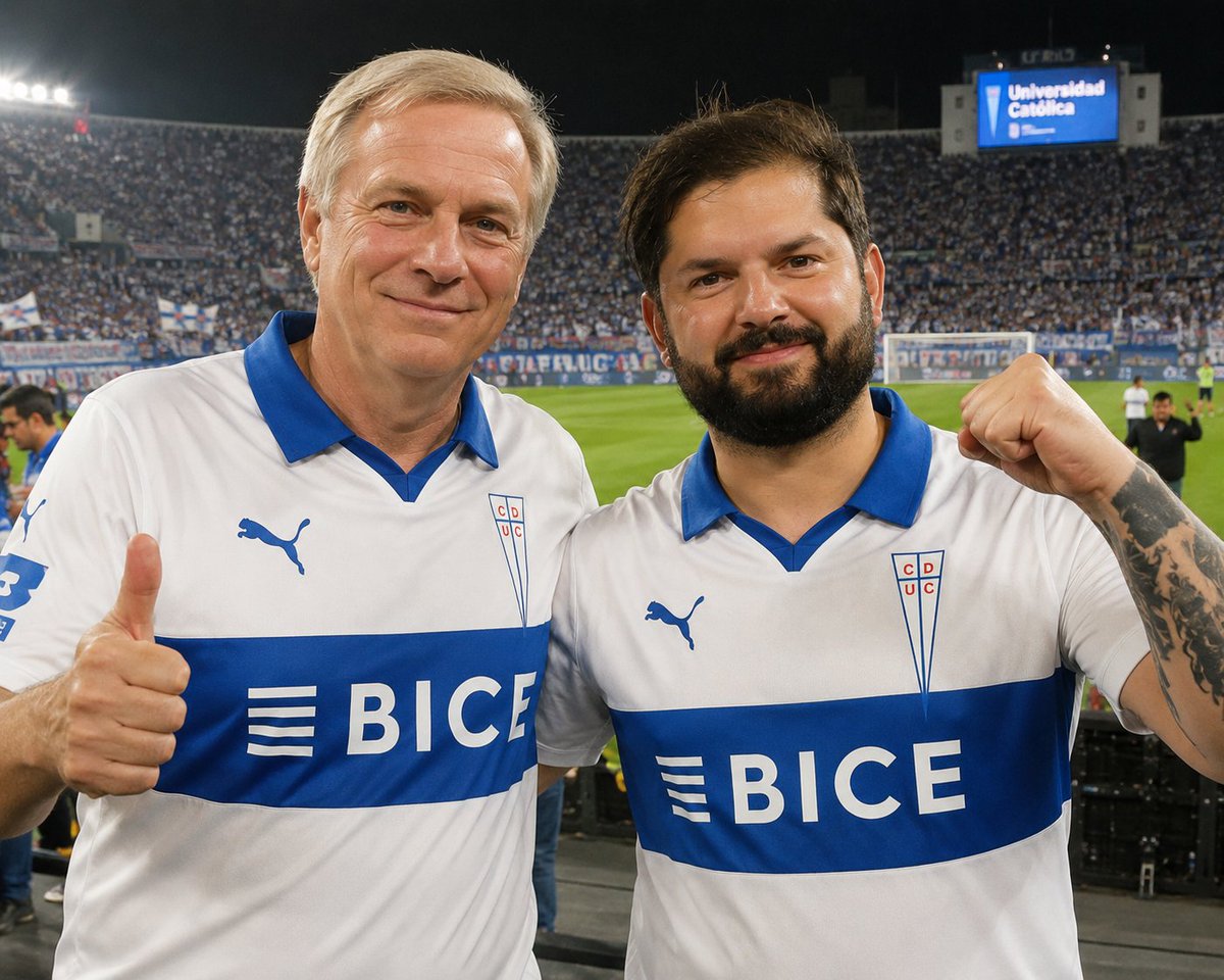 SeNiMiGu's tweet photo. cuando te pregunten cual es el equipo mas callampa del futbol chileno, mira la foto!!
mismo olor, mismo color pero distinto nombre.

#boric
#kast 
#mundialdefútbol2026 https://t.co/C6DltQi8zz