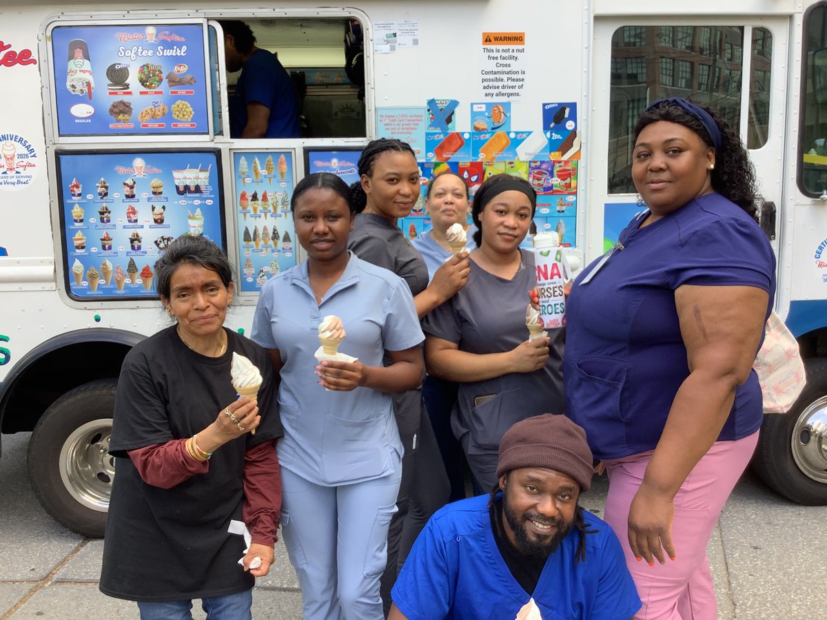 ahhamiltonpark's tweet photo. A special thank you to our amazing CNAs for your dedication, compassion, and the exceptional care you provide every day. Staff enjoyed a sweet treat from the Ice Cream Truck as we celebrated the incredible work you do.

Happy CNA Week from Hamilton Park! https://t.co/chXrj5uXeJ