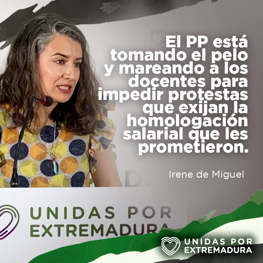 Unidasporext's tweet photo. 👩‍🏫👨‍🏫Basta de tomaduras de pelo a los docentes‼️ https://t.co/sAmre52auL