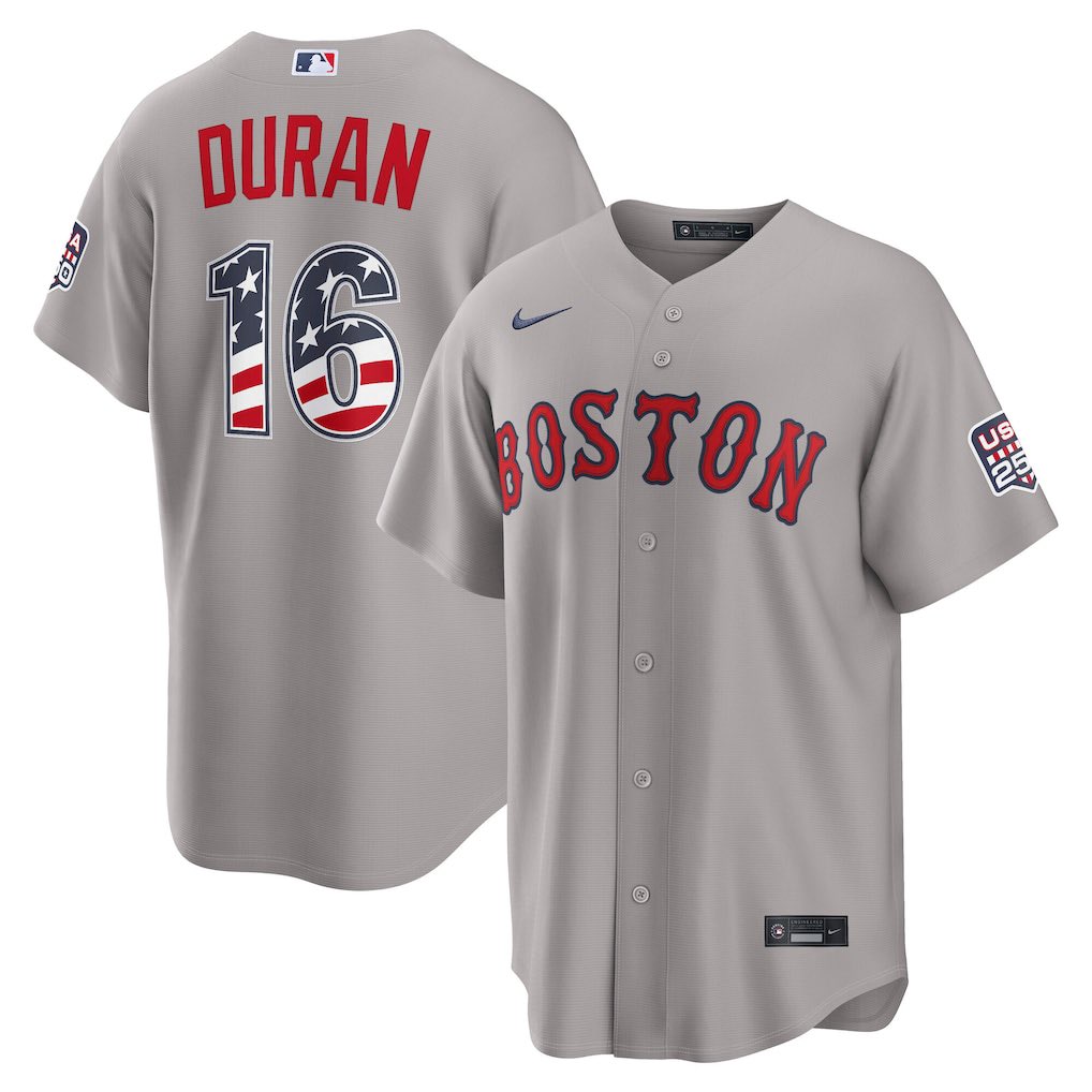 BostonStrong_34's tweet photo. 2026 Boston Red Sox 4th of July jerseys. https://t.co/0puPzrt04z