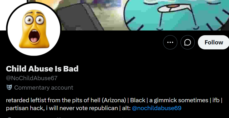 Assertonsin123's tweet photo. @NoChildAbuse67 @AaronVittini @OpenSourceZone @Kalshi At least you are being honest here. https://t.co/0VHFE83Osu