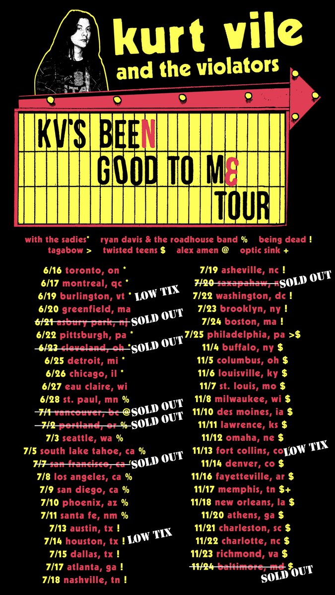 therealkurtvile's tweet photo. Tour starts tomorrow in Toronto!  https://t.co/xtnQu30HLS https://t.co/iRmXKWT1Pz