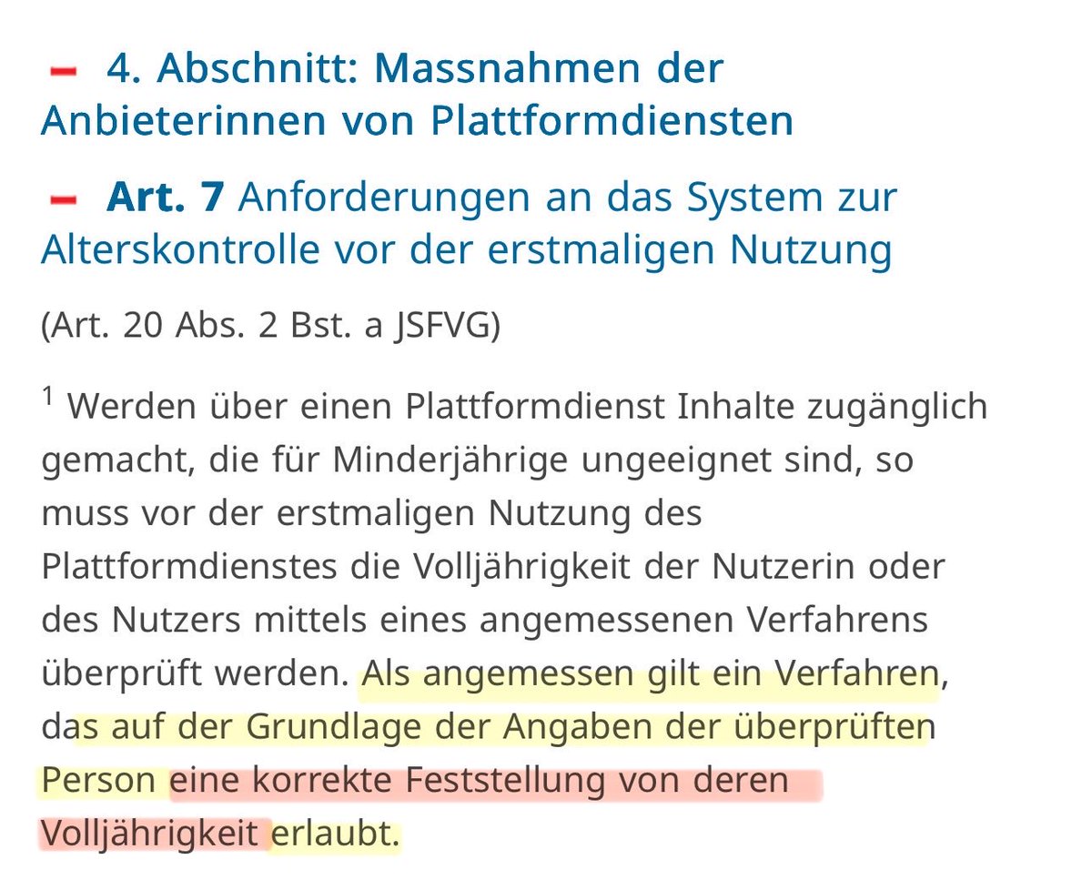 AGForensik's tweet photo. Ach wie gut, dass niemand weiss, dass dieser Scheiss in der Schweiz längst beschlossene Sache ist – bei uns liegt die Alterslimite für Social Media jedoch bei 18 Jahren. #JSFVG #Ausweiszwang https://t.co/A1fEV2oFWK