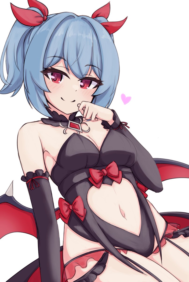 Risu028_'s tweet photo. Cute Little Demon~
#GirlsFrontline2Exilium #GFL2Exilium https://t.co/cKWC3SUkRz