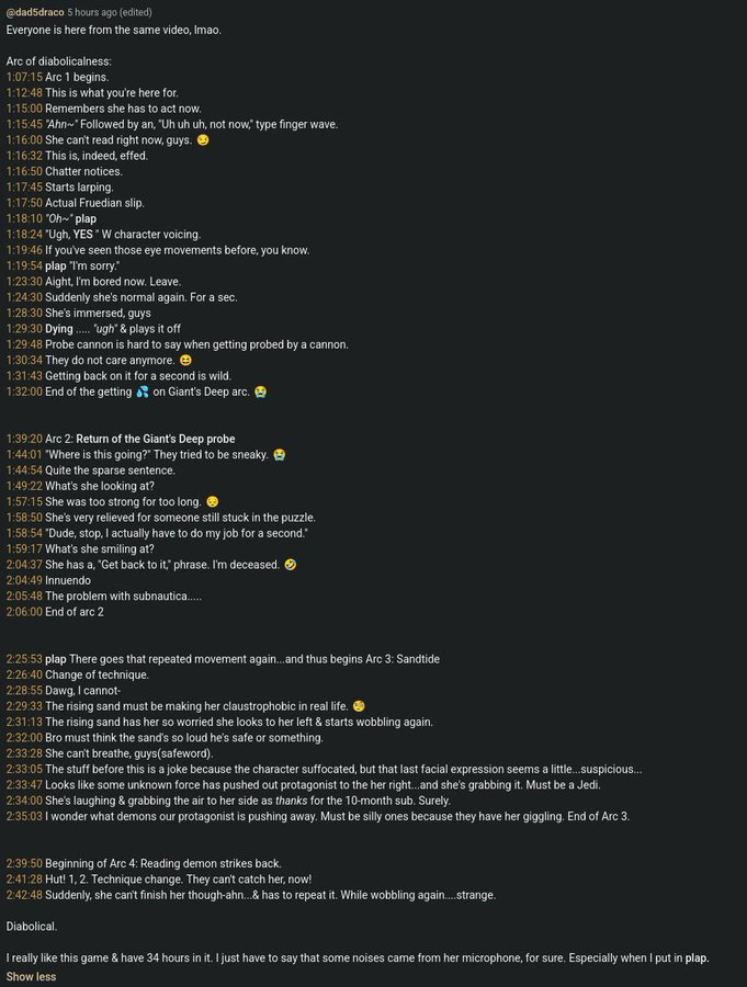 Funky_Boi06's tweet photo. @Ilikecutieeees idk man I checked the VOD and it's pretty clear she's getting fucked https://t.co/l8g2ZNKqEs