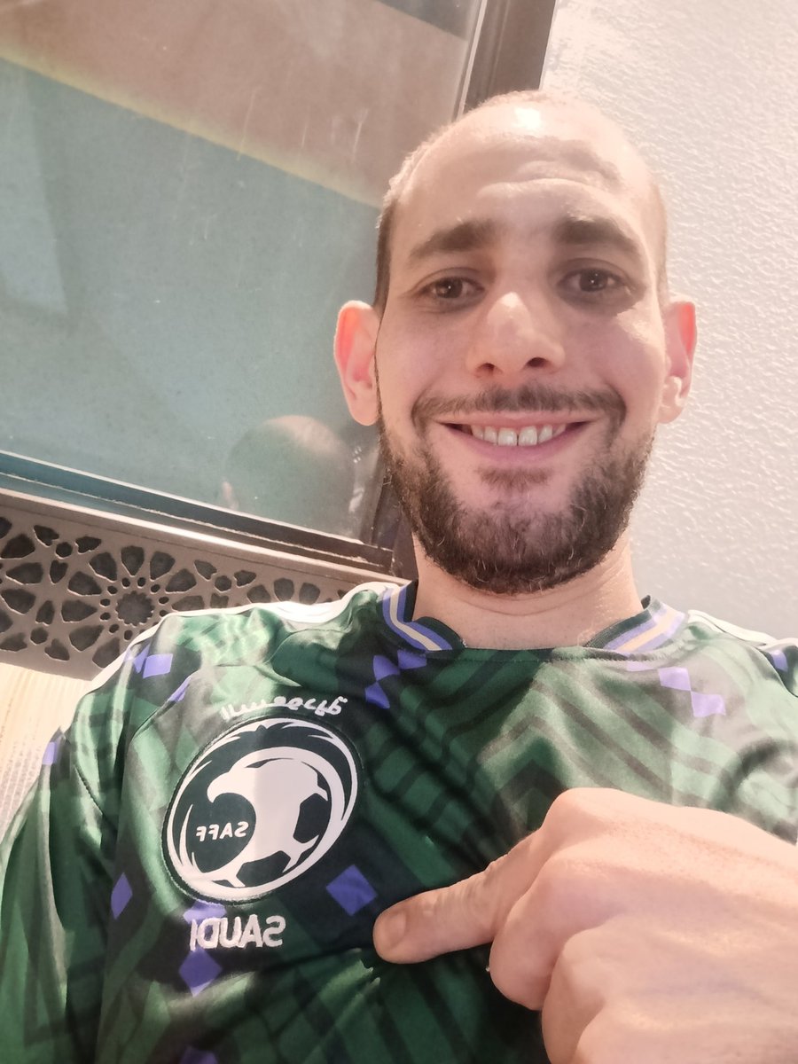 rayanelbarkachi's tweet photo. Hoy le hacemos fuerza a 🇸🇦 
#السعودية_الأوروغواي #كاس_العالم_٢٠٢٦ https://t.co/CbYaa8P2Rc