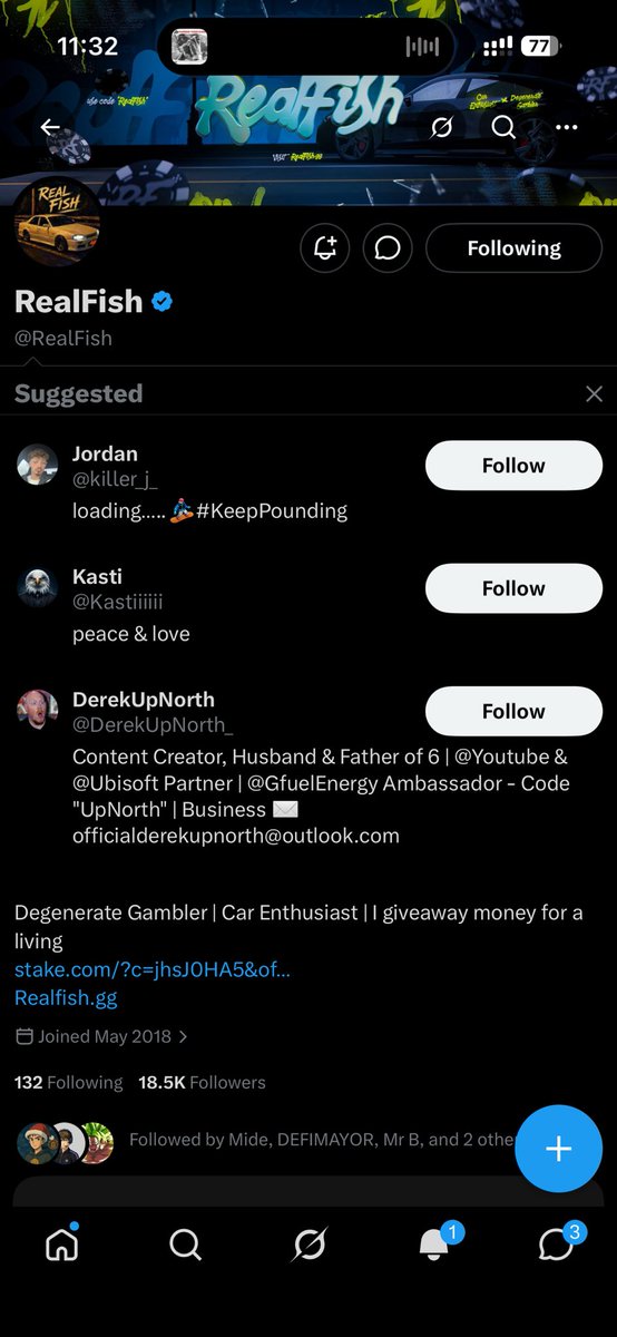 Praisey_01's tweet photo. @RealFish @midedotsol Hj6XjQtb39GVqoKNxYqLSuNNLURuQ6AuLL62LtWe7JUy

done boss, thank you gee https://t.co/1fu5bgzo3Q