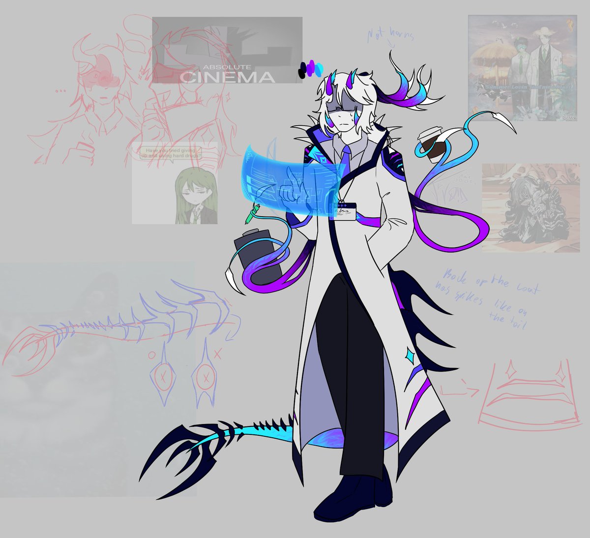 aaaooooaaaa's tweet photo. I really miss drawing those two oc's of mine.... I wish more people knew about them but whenever I post non-pmoon art only like 15 people see it. Maybe when I'm a bit more popular I'll post about them????? https://t.co/txGFqJDFyE