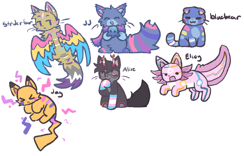 5pxrky's tweet photo. PRIDE CATS 2026 Pt.3 🏳️‍🌈

RAHHH meow meow meow meow https://t.co/AZtY8Es4Vt