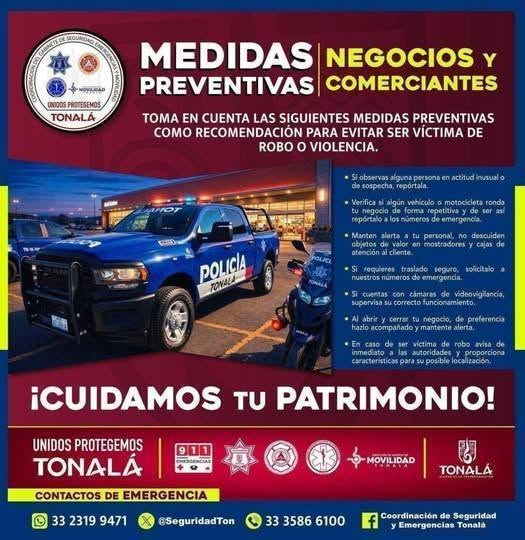 SeguridadTon's tweet photo. #Entérate #UnidosProtegemosTonalá https://t.co/P5KsFpwNQZ