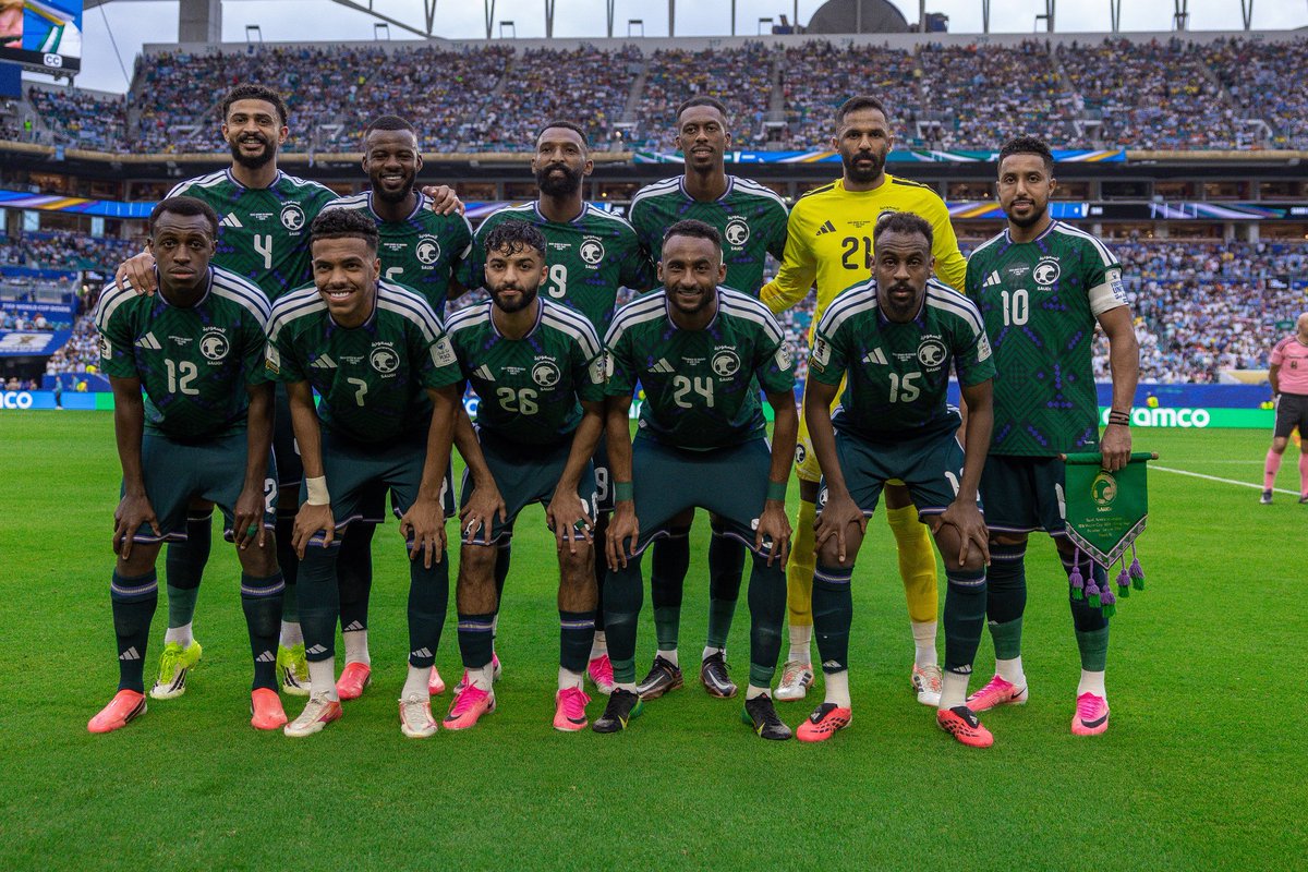 3bood1927's tweet photo. أصبح المُنتخب السعودي 🇸🇦 ثاني مُنتخب عربيّ
يخُوض +20 مُباراة في كأس العالم 🏆 تاريخيًّا !

🇲🇦 • المغرب (24) مُباراة
🇸🇦 • السعودية (20). 🆕 https://t.co/rLcXMTGE5u
