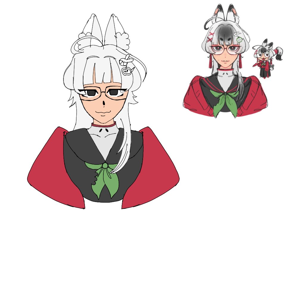 Astro_offline07's tweet photo. bald softo (no shading or details) @softobunny https://t.co/UXgsmNI1Ax