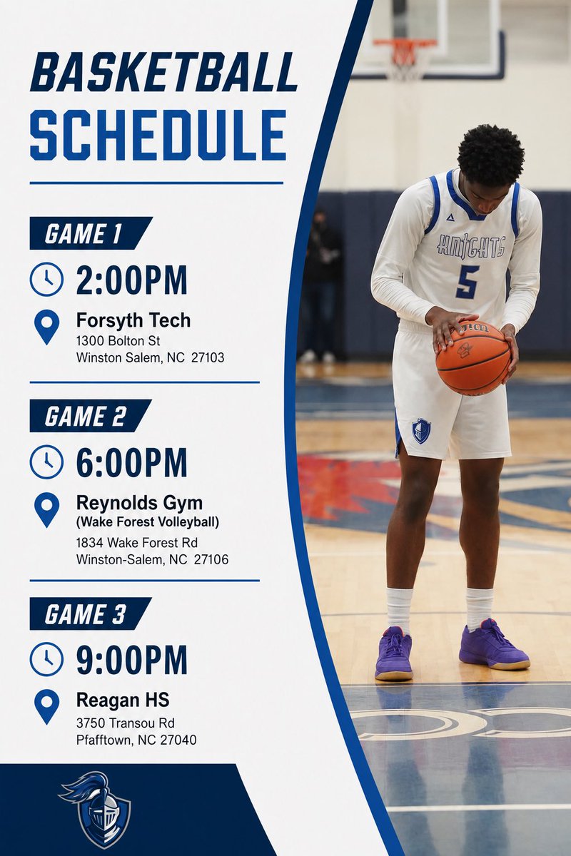 Harryuw2027's tweet photo. June ball schedule for Tuesday June 16th (Wake forest team camp)
Come check us out  
@SLAKnightsHoops @SLACoachMoney https://t.co/LsOu6CxAD2