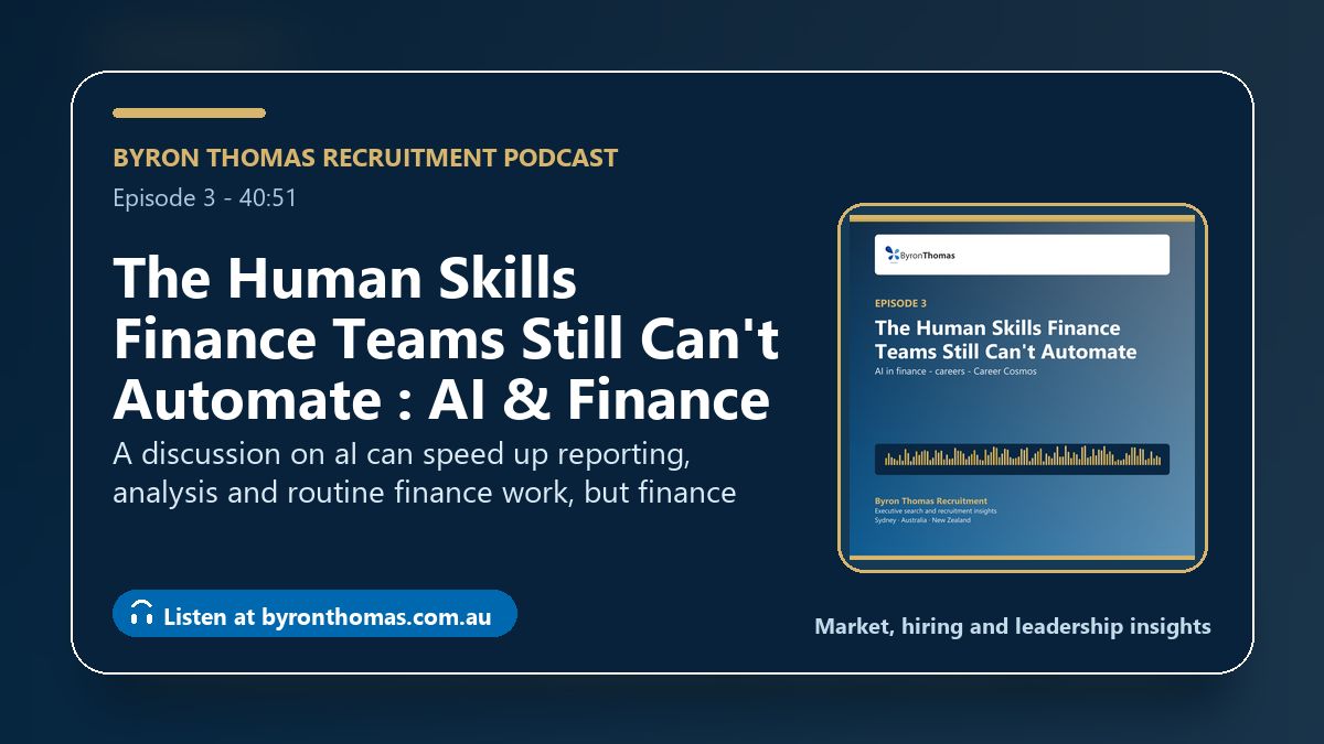Byron_Thomas's tweet photo. AI can speed up finance work, but it cannot replace trust, judgement or the ability to explain what the numbers mean.

New BTR podcast episode.
https://t.co/nE1pWNVx1s https://t.co/VKIaLQ3QZL