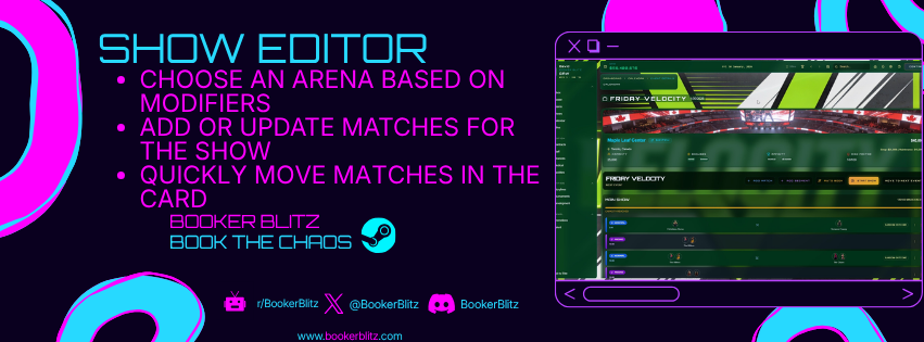 Booker Blitz - Wrestling Booking Sim tweet media