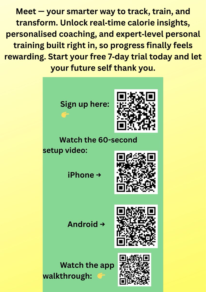 OpakRuoth's tweet photo. https://t.co/k7LRkICHb9

Your premium training experience, powered through one intelligent app. Personalised coaching, real‑time insights, &amp; expert online training — with a 7‑day free trial to begin your transformation.

#fitness #training #coaching #rewarding #exercise #workout https://t.co/x2XPDGL9IU