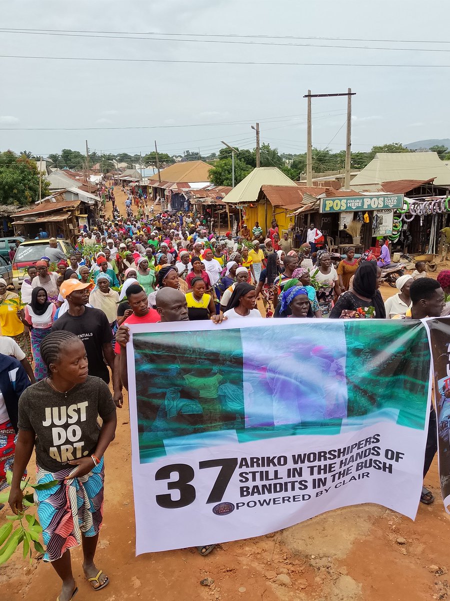myk_da_preacher's tweet photo. Justice must prevail in Ariko.
37 victims of Fulani Jihadists still in captivity since Easter Sunday 5th April.
We will not be silenced..
https://t.co/eMRkoGtPKB https://t.co/fBHha4D3XI