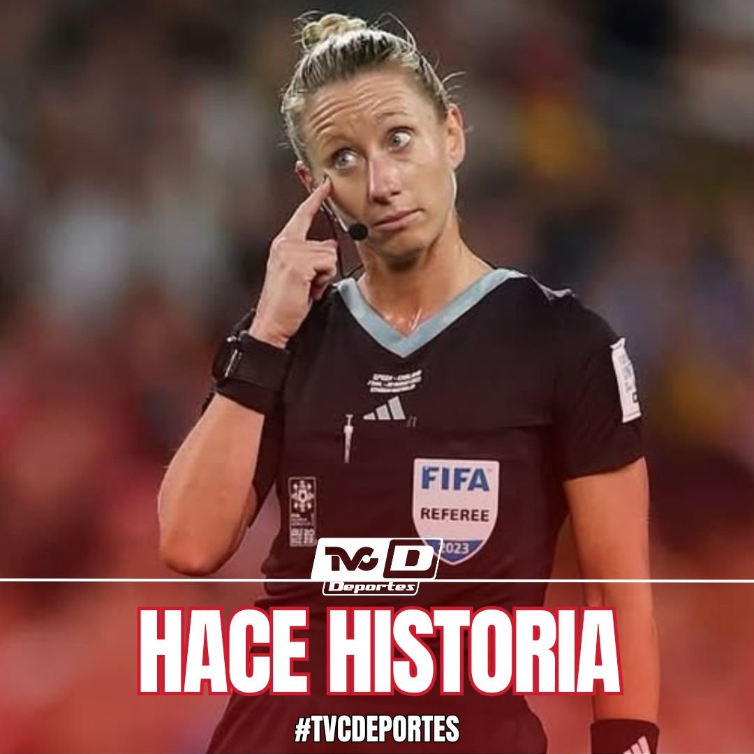 TVCDeportes's tweet photo. ¡Histórica!

Tori Penso se convertirá en la segunda mujer en arbitrar un partido en el torneo de verano ⚽️🔥🙌

#penso #Ruta2026 #arbitraje #arbitra #TVCDeportes https://t.co/Wa5qnRya5I