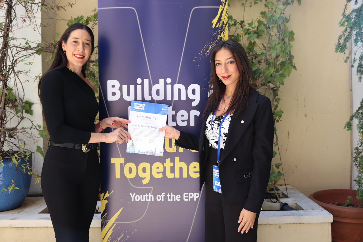 KataebStudents's tweet photo. KSYD was represented by Charelle Chakhtoura at the YEPP Women Leadership &amp; Politics Camp in Madrid, June 2026.

Over 5 days, participants from across Europe exchanged ideas and experiences, exploring youth participation, women’s leadership, democracy and political representation. https://t.co/z8j5KLNjBr