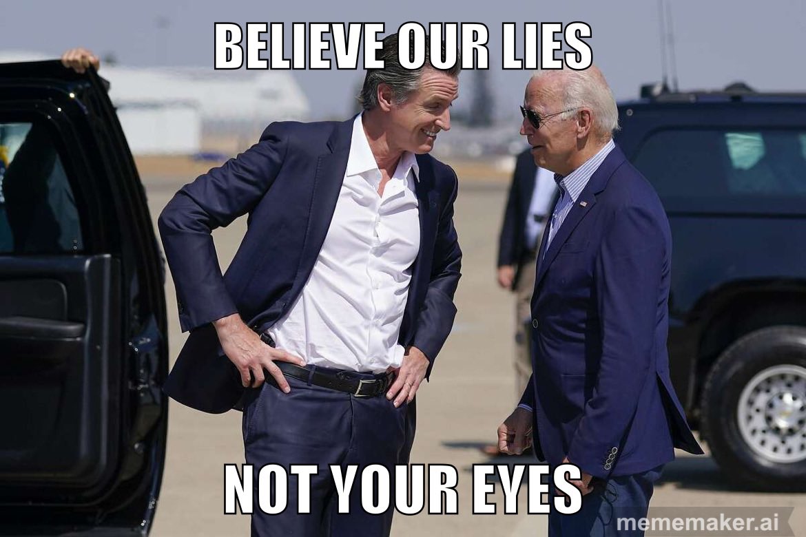 DonDiaz08's tweet photo. Says congenital pathological liar #GaslightingGavin!! Like your “hit list” of reporters like @nickshirleyy who exposed the generational FRAUD that permeates throughout your failed bankrupt state of #CommieFraudia??!! Or your failed butthurt law to stop memes that made fun of you??!! Maybe you can lie to the DOJ like you did to your wife & tell them you were in “Rehab” while all the Fraud was perpetrated in your failed bankrupt state??!! Spare Americans your endless hyperbolic hypocrisy & projection #GaslightingGavin aka #GovFraud aka #GovHighSpeedRailToNowhere!! You’re one DOJ forensic audit from federal prison!! #NeverAgainGaslightingGavin!! “No Joke!” Adios!! & Good Riddance #LameDuckNewscum!!