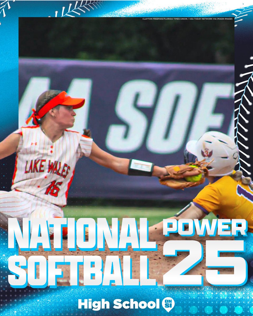 HighSchoolOnSI's tweet photo. Here are this week’s High School On SI Power 25 National Softball Rankings 💪🏽🔥

See where all the teams landed this week⬇️ https://t.co/ggHhmgZRqc