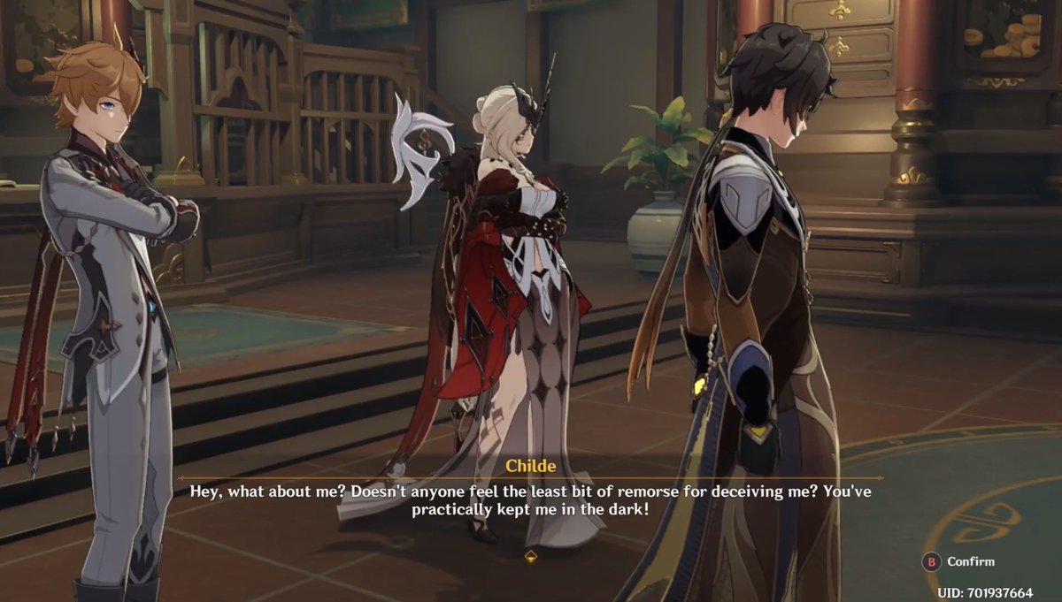 tatataliya's tweet photo. Since some people are losing the ancient text, I need to point out that:
1. Childe did SUCCEED his mission in Liyue because THANKS TO HIM, Liyue people got their chance to prove that they didn't need their god to save themselves, and therefore, Morax could handover his gnosis. https://t.co/Gq1iIOpr5r