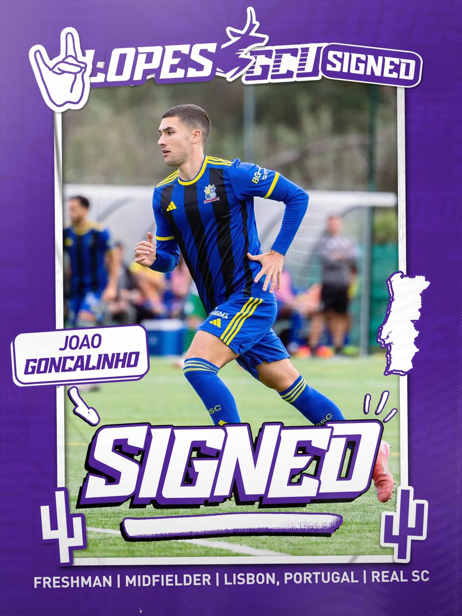 GCU_MSoccer's tweet photo. Portugal 🇵🇹 native Joao Goncalinho joins the squad!

The freshman midfielder spent last season competing for Real SC, helping the club win the AF Lisboa 1 Divisão regional title. https://t.co/2tgE4Z4LRW