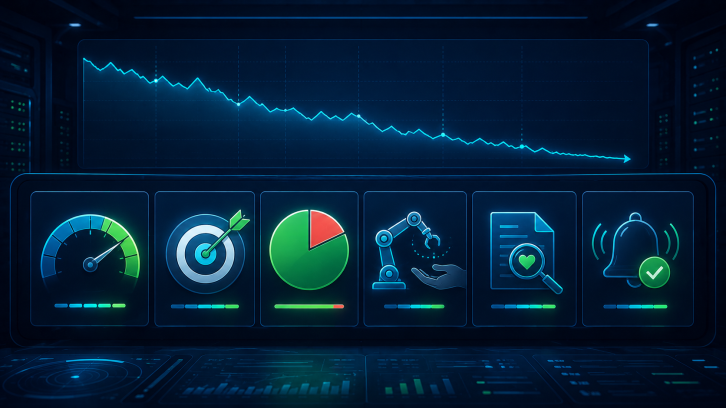 jacobussoftware's tweet photo. SRE para times pequenos: SLI (métrica) + SLO (meta) +  Error Budget (orçamento de erro) + post-mortem sem culpa. Comece com 1  serviço, 2 métricas, 1 SLO realista. Prometheus+Grafana são gratuitos.  Guia prático → https://t.co/c1W0bLaChP  #SRE #Confiabilidade #DevOps https://t.co/Xd6YEqfrm6