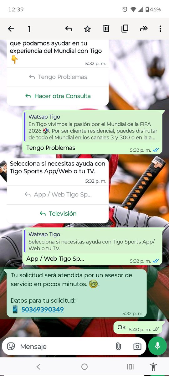 henrytucas's tweet photo. @Defensoria_910 miren que rápido atiende @TigoElSalvador desde el Sábado sigo esperando esos pocos minutos 😆😆😆😆 ya estamos a lunes y sigo esperando https://t.co/B6zxuwUDUw