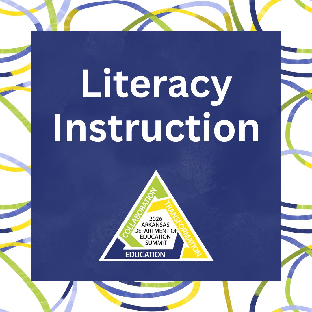 ArkansasEd's tweet photo. 📚💬 Join the ADE Summit 2026 as we spotlight the Science of Reading &amp; research-backed strategies to help every student become a confident, capable reader.

🔗 Literacy sessions: https://t.co/nv6IuM7fqC
📝 Register for ADE Summit: https://t.co/uTXUn4Pdt4 https://t.co/9TyxVf9gad
