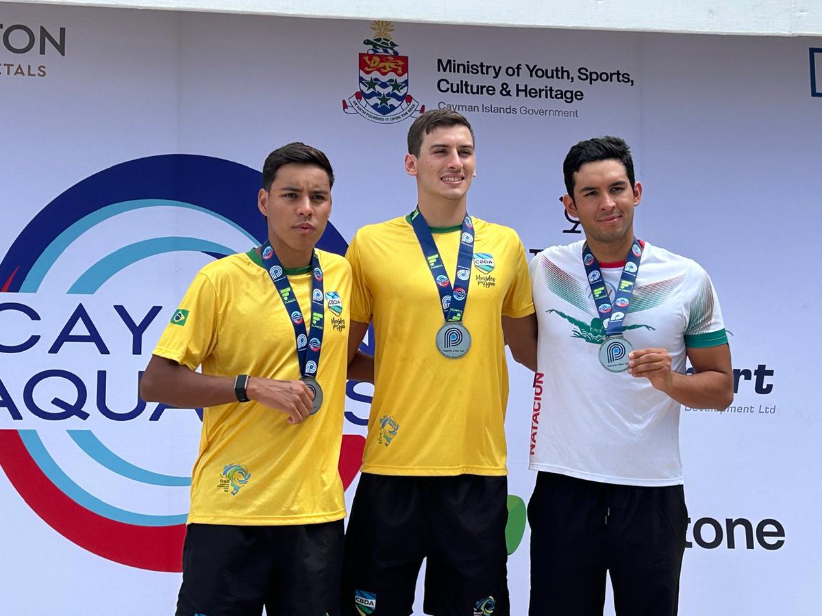 ParaComentarse's tweet photo. El nadador veracruzano Ramsés Miranda logra el tercer lugar en la prueba de 10 kilometros en Aguas Abiertas en Islas Caimán
https://t.co/z46KkF0853
#veracruz #bocadelrio #natacion #aguasabiertas #anaav #PanamAquatics @ParaComentarse https://t.co/imCYIsuT8P