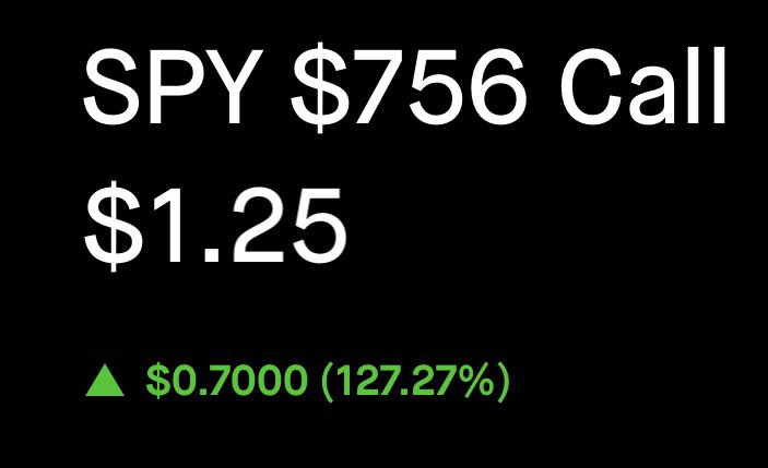 MTdepak's tweet photo. @everyone 🚨 TRADE DISCIPLINE COMMUNITY UPDATE 🚨 important @everyone 🫡

1st STRIKE 🎯

$IWM 295p →102%+ GAINED 🔥📈

2nd strike 🎯
$SPY call hits 756c- 127%+ gained 

No chasing.
No greed.
Just patience, execution & discipline. 🧠🫡🫡🫡

Small opportunities → Big results.
Respect risk. Protect capital. Keep growing. 🏦💪

Trade Discipline community keeps moving 📊🔥
#IWM #OptionsTrading #StockMarket #DayTrading #0DTE #TradingCommunity #TradeDiscipline #Discipline #Mindset #TradingLife 🫡📈