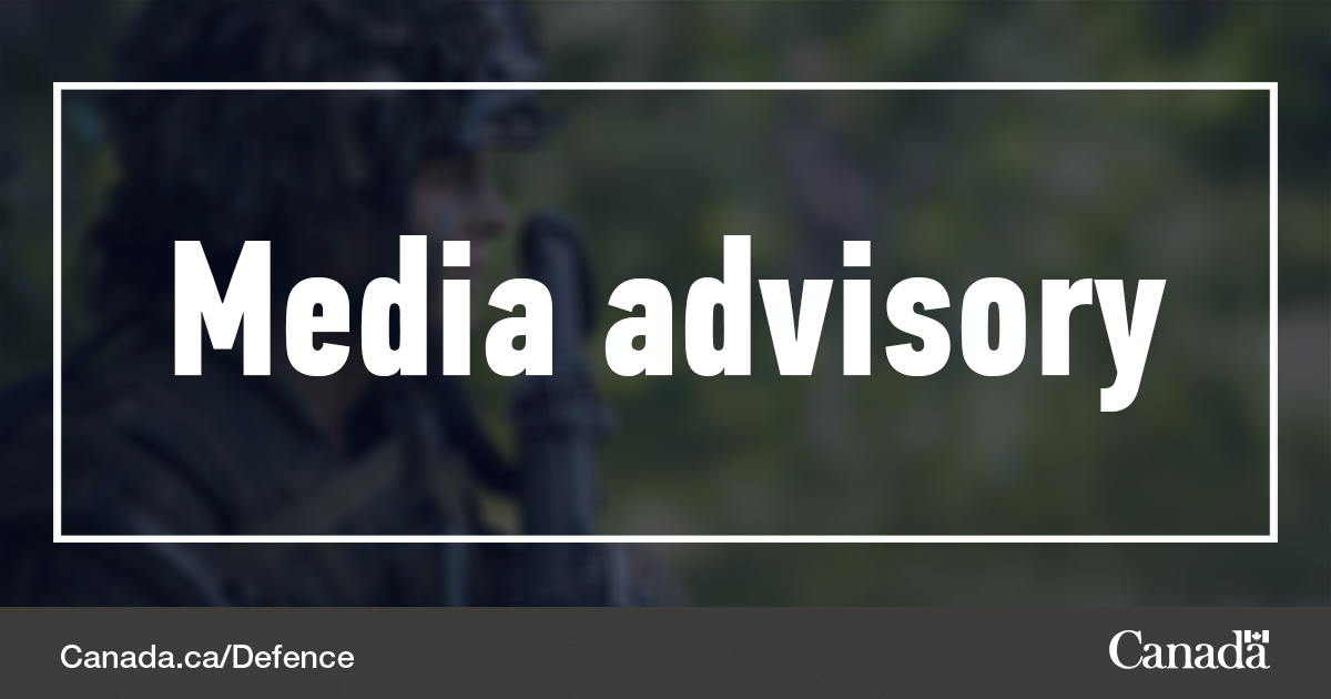 Text on image: Media advisory