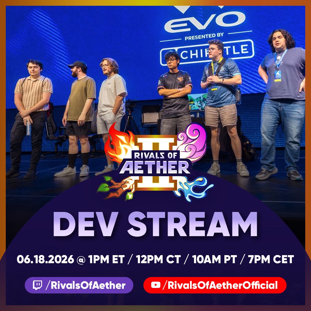 Aether Studios is rolling out to Vegas next week for Evo 2026! Tune ...