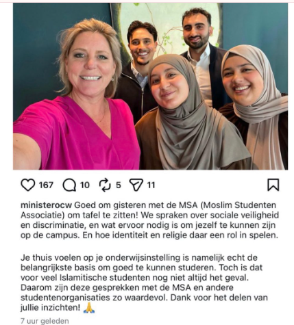 Mirjam152's tweet photo. Letschert toen ze nog bij de Uni van Maastricht zat. Maakt zich druk om SOCIALE VEILIGHEID van moslims. 

Nou is sociale veiligheid totale bullshit. Maar dan die Letschert, die van haar Universiteit een antisemitisch haathol maakte. Wat een foute D66'er ook weer. WEER. https://t.co/a34OTxmc5z