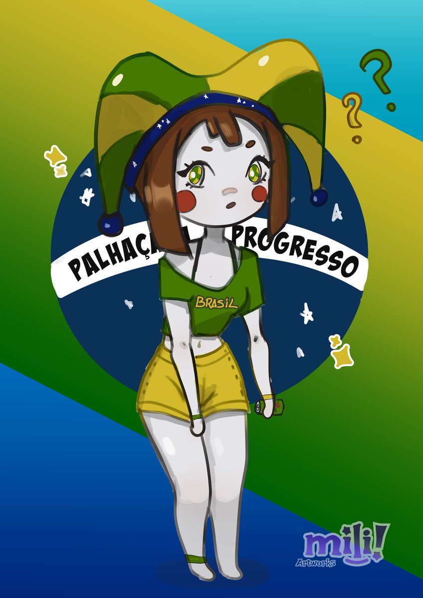 tekiemi's tweet photo. Brazilian Pomni https://t.co/gxJVeRjhdI
