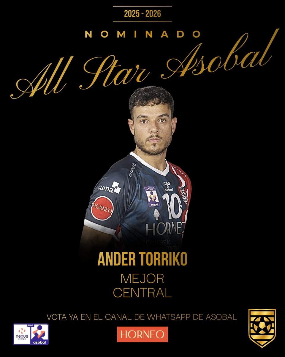 eonalicante's tweet photo. 🔥Ander Torriko, nominado a MEJOR CENTRAL de la temporada en el #AllStarAsobal @ASOBAL

Más información: https://t.co/c0y1L8K9AQ

VOTA por Ander en Whatsapp: https://t.co/wKDyrHUvwM

#HORNEOAlicante https://t.co/t0PsZxb6GO