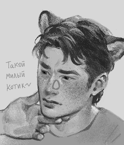 lus_khuu's tweet photo. house cat to ilya. (2/2) https://t.co/CtOVNreLuQ