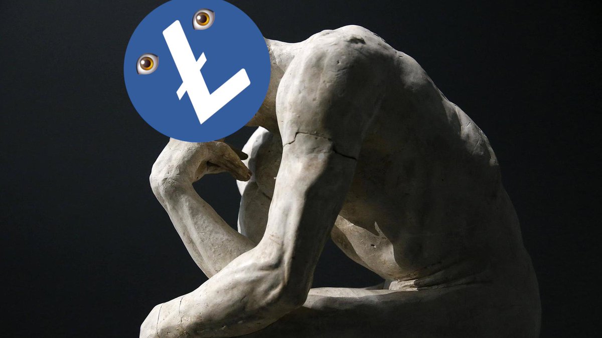 Minimilian84's tweet photo. Me thinking about when Litecoin will pump. https://t.co/ld4GvYwHMf