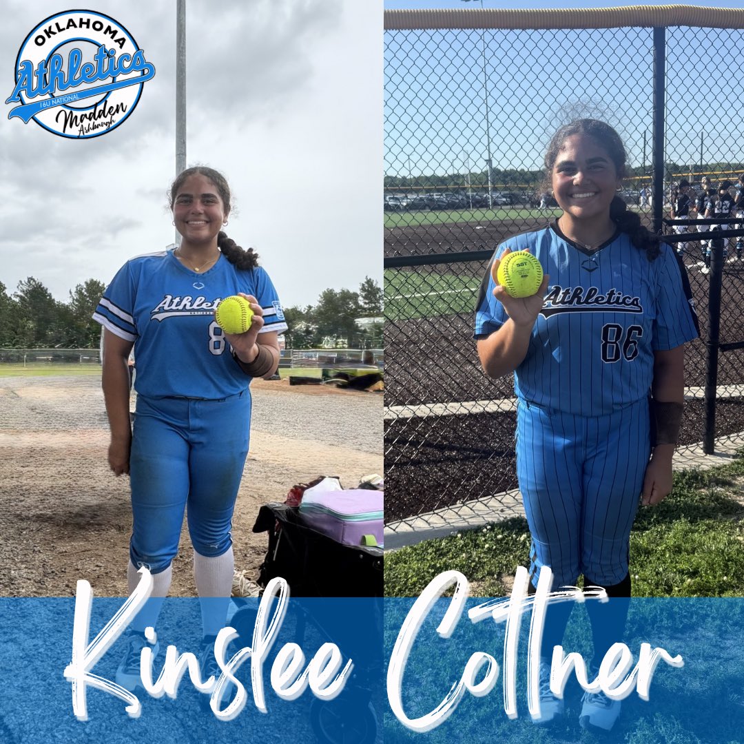 national_ok's tweet photo. @k_cottner09 &amp; @WeslynMcc went yard TWICE this weekend in the Top Gun Invitational! Way to swing the bats ladies! 🥎👋 

Stay tuned for our schedule for this week🤭

#homerunhitters #topguninvitational #okathletics09national https://t.co/Yc1VKmjabV