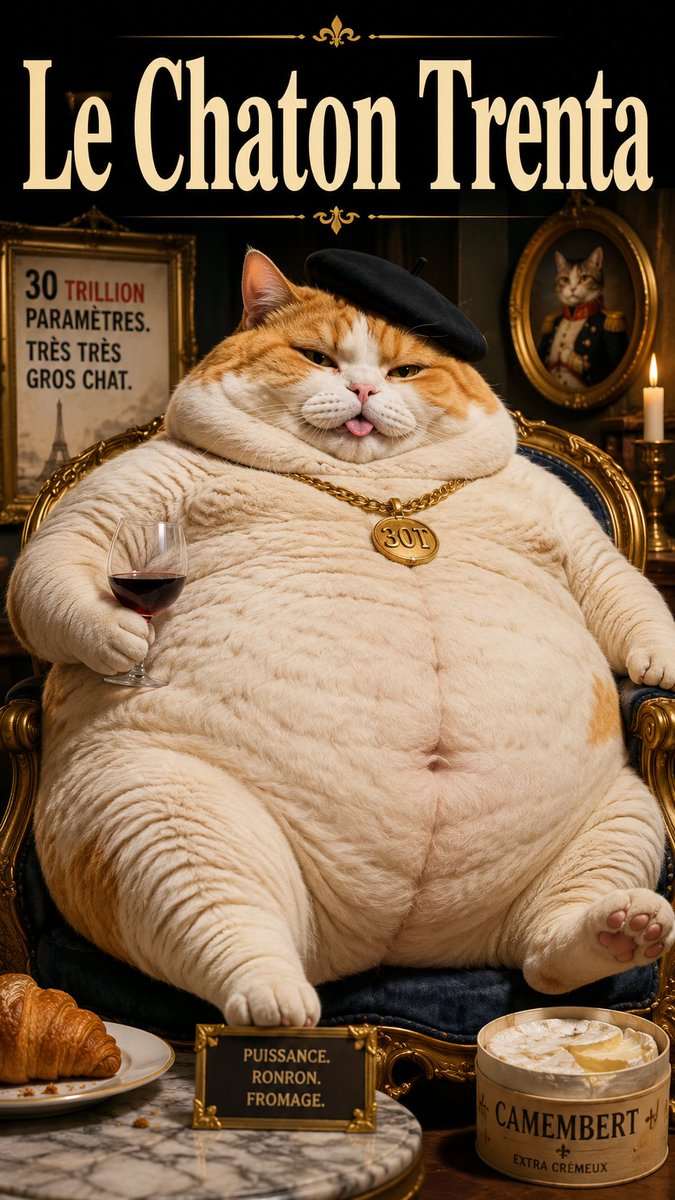 AI_with_Eric's tweet photo. Le Gros Chaton is hot for now but don't sleep on Trenta https://t.co/7wpHJ4yFKy