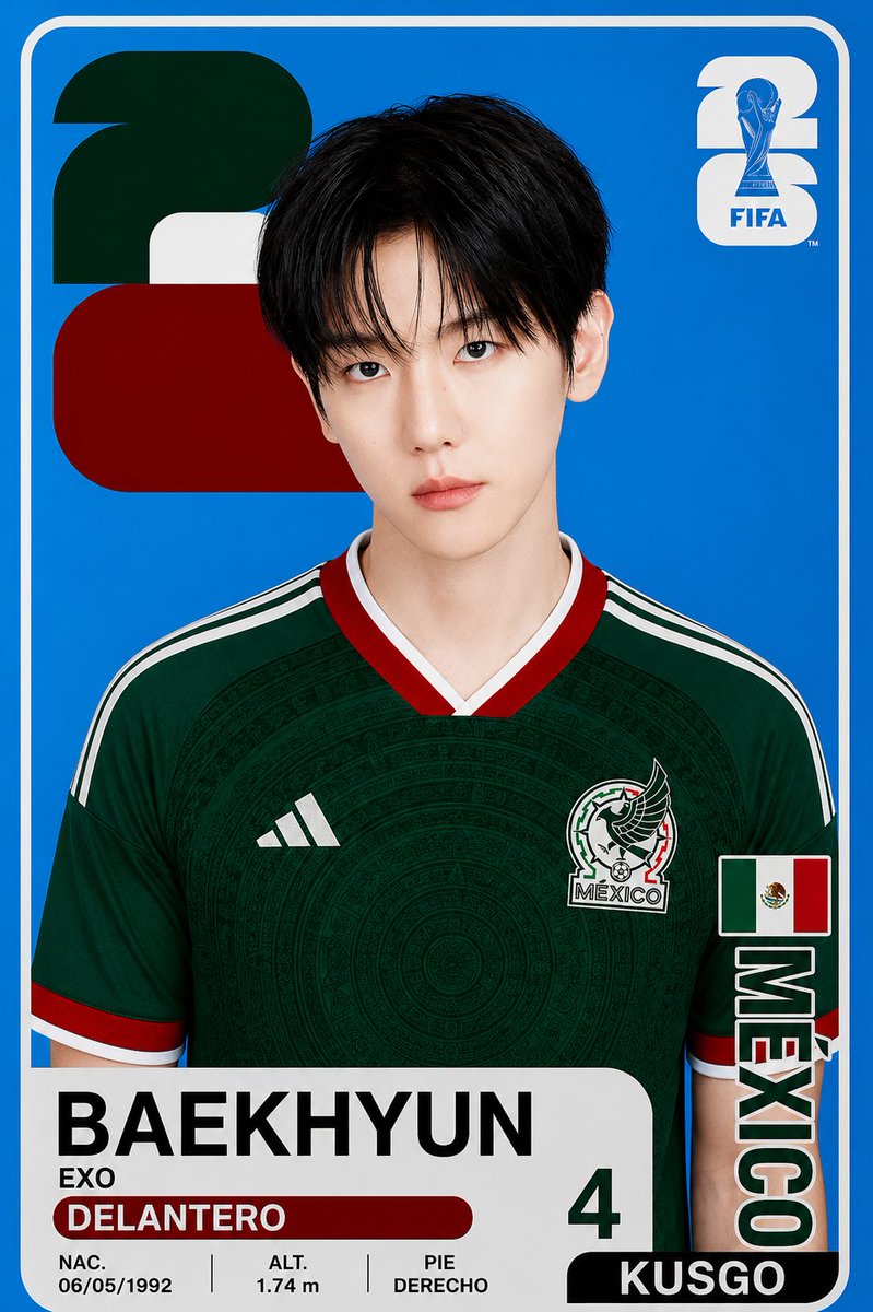 cho_eri1485's tweet photo. EXOL les presento a los nuevos seleccionados Mexicanos ⚽️🇲🇽

#kyungsoo #chen #baekhyun #exo #mundialdefútbol2026 https://t.co/0ataGoHdZ8