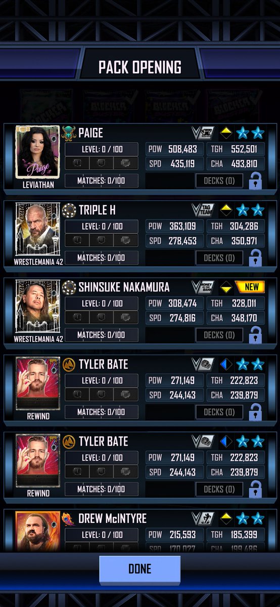 kodaboy14's tweet photo. @2manempowertrip @WWESuperCard Make that 7 😂😂😂🤬 https://t.co/3IulLmesQv