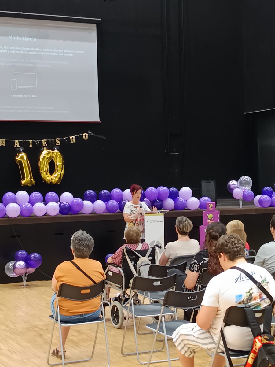 santviTV's tweet photo. 👉🏽🎥Hem assistit i enregistrat l'acte en motiu del 10è aniversari de @adiscap a l'auditori Montserrat Lunes del CCC Virginia Amposta.
Aviar per @santvitv 
#SantVicençdelsHorts https://t.co/3SM8yesdFS