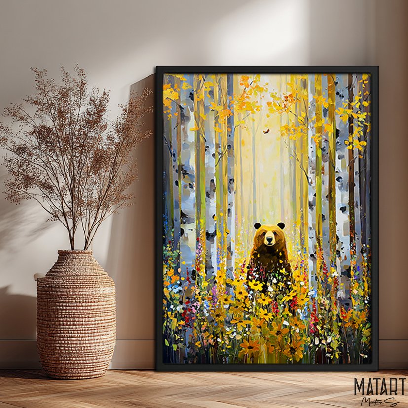 mateoart6's tweet photo. Forest, style Klimt 
https://t.co/LRe64ThzJb 

#forest #flowers #animals #bear #klimt #nature #art #modern #klimt #home #decor #decoracion #art #artist #sale #artsale #ilustration #digitalart #orderart #commissionart #commissionopen #fanart #artforsale https://t.co/bDG6X2gjvj