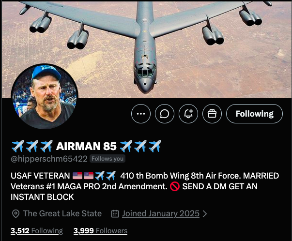 JayJosephVet's tweet photo. Join these 4 United States Veterans in assisting them as they build a foundation

@hipperschm65422 USAF Vet

@realRobertWhite US Navy Vet

@SeniorChief5858 US Navy Vet

@TheCameraEye01 US Navy Vet

Do you have a spot for them and meet some great new friends? https://t.co/AVAa5uuDDr
