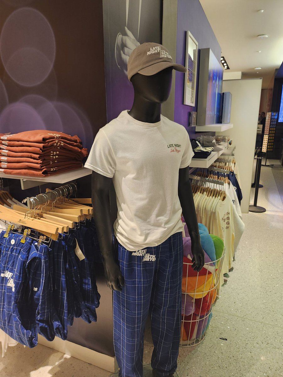 agrosserlook's tweet photo. NEW SETH STUFF AT THE NBC STORE THIS IS NOT A DRILL https://t.co/oHIqHQa83q