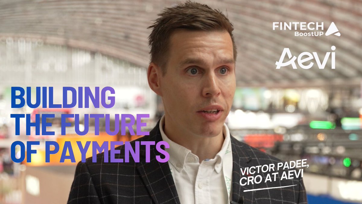 FinTechBoostUP's tweet photo. 🎙️ New interview with #VictorPadee, CRO at Aevi  

We discuss payment orchestration, omnichannel commerce, strategic partnerships, and what's next for the payments industry.  

📷 Watch now https://t.co/WeJkGQb7sh 

#Payments #Fintech #Money2020 #aevi https://t.co/K5BZiaSw7F
