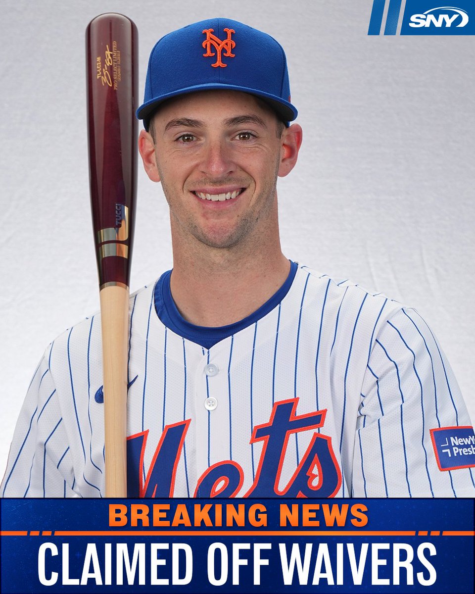 SNY_Mets's tweet photo. The Mets have claimed infielder Zack Short off waivers from the Tigers.

Short has played for five MLB teams and appeared in 10 games for the Mets in 2024. https://t.co/6NTuNKebeU