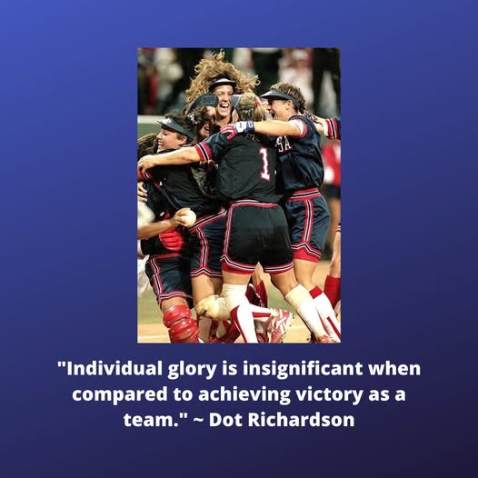 CoachDot_LU's tweet photo. Individual awards may shine for a moment, but great teams create lasting success.
The strongest victories happen when everyone works together toward something bigger than themselves.
#teamwork
#fastpitchsoftball
#thedotrichardsonshow https://t.co/RIO0yHDE2R